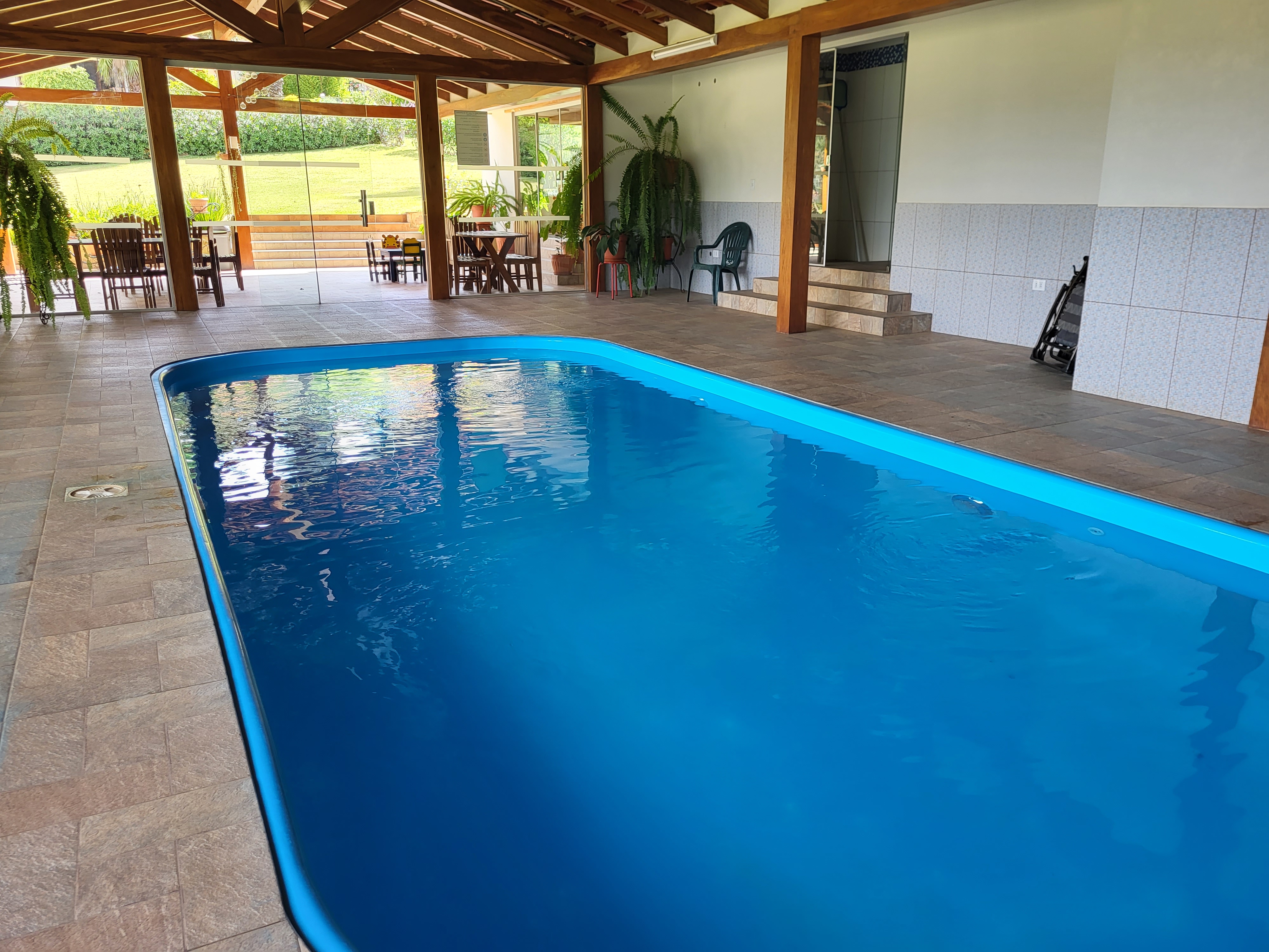 Überdachter Pool Quinta Piray
